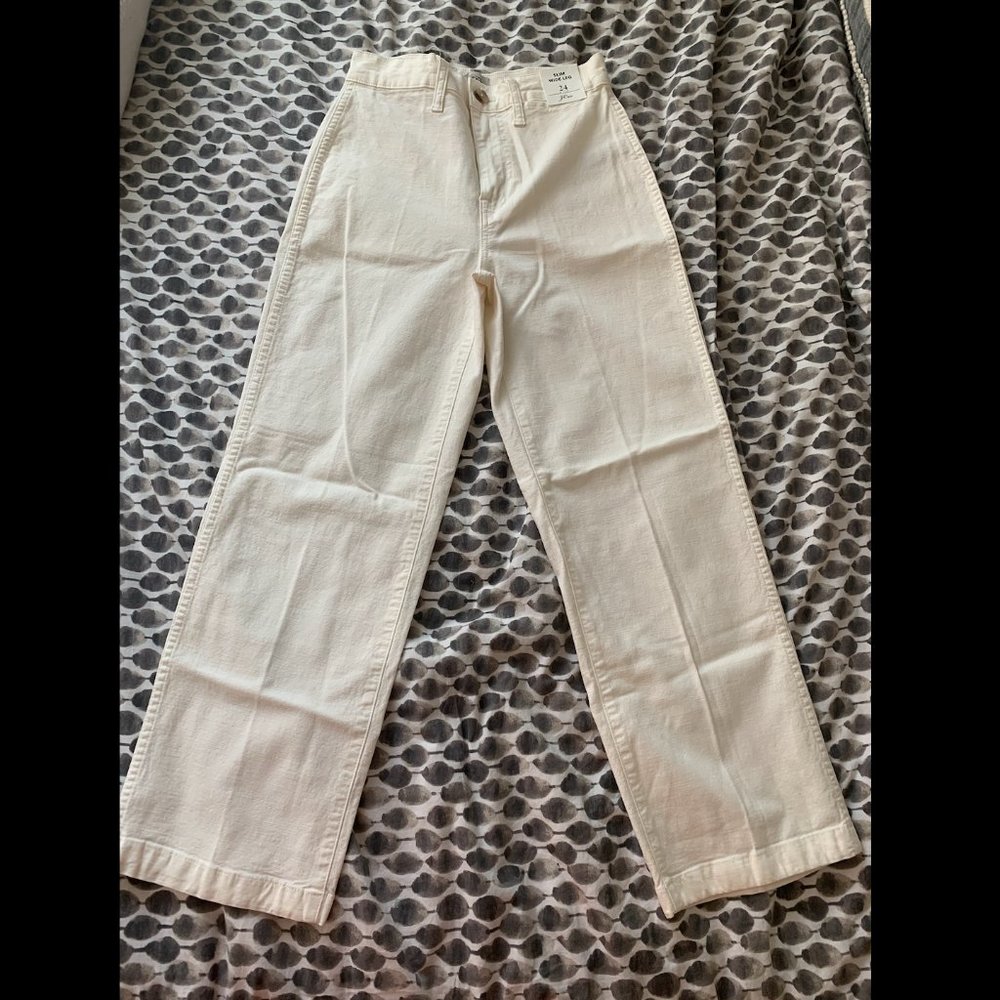 NWT J. Crew Slim Wide Pants